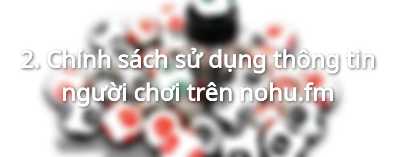 chính sách bảo mật