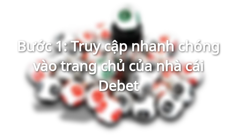 đăng nhập debet