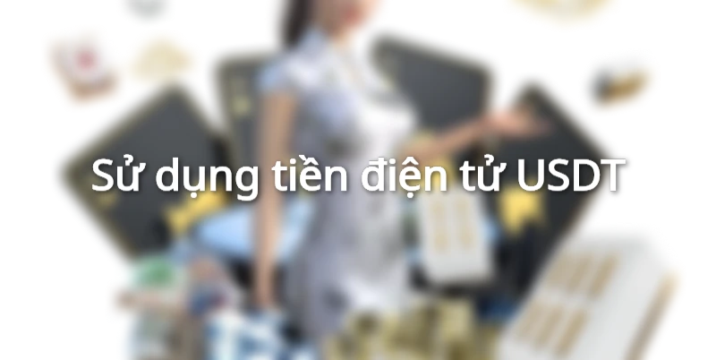 Giao diện rút tiền với USDT