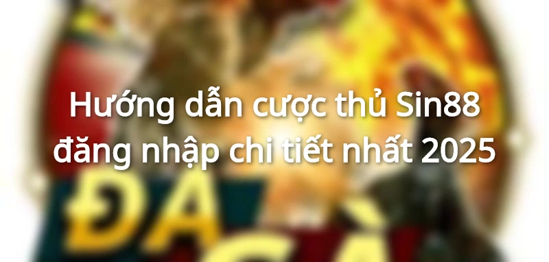 Sin88 đăng nhập